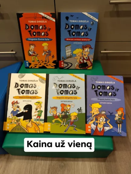 Domas ir Tomas. Dingusios šluotos byla - Tomas Dirgėla, knyga