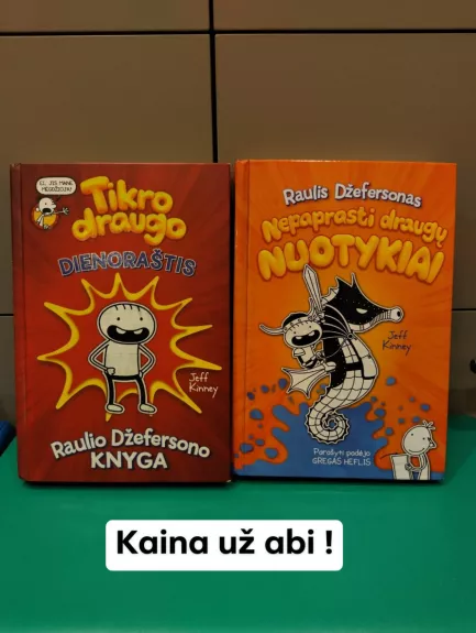 Raulis Džefersonas. Nepaprasti draugų nuotykiai - Jeff Kinney, knyga