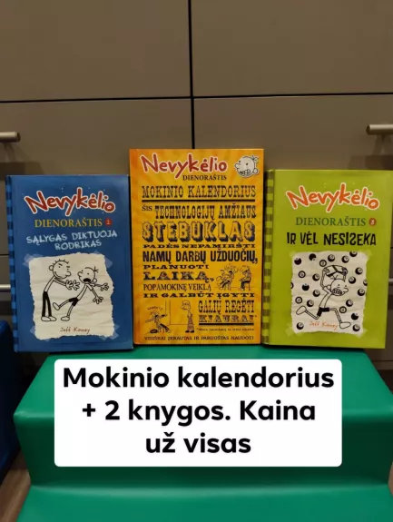 Nevykėlio Dienoraštis 2.Sąlygas diktuoja Rodrikas - Jeff Kinney, knyga 1