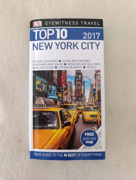 DK Eyewitness travel guide TOP 10 New York City