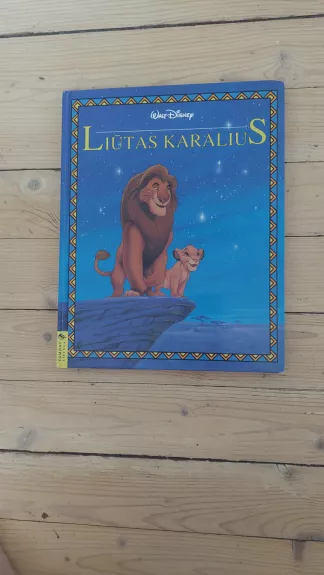 Liūtas karalius - Walt Disney, knyga