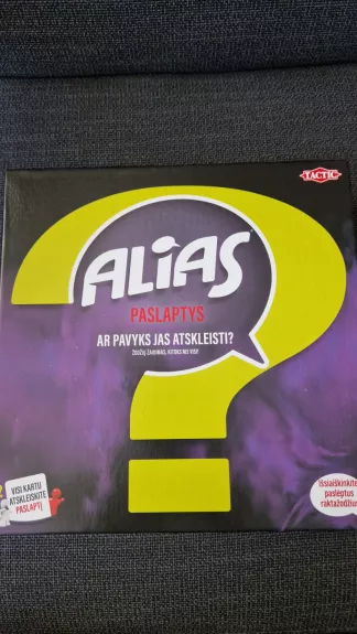 Alias paslaptys - , stalo žaidimas 1