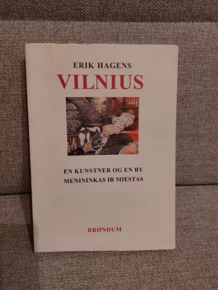 Vilnius. Menininkas ir miestas - Hagens Erik, knyga