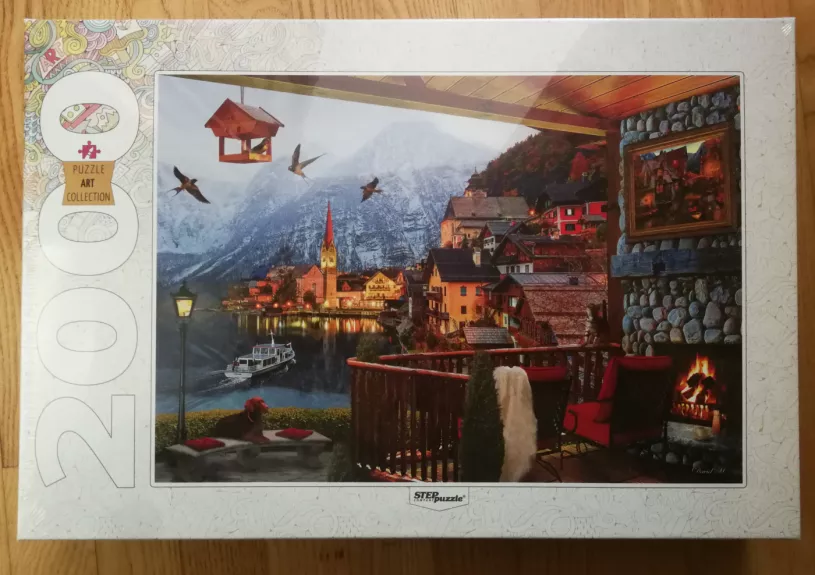 Dėlionė Puzzle 2000 "Halštatas, Austrija" / 2000 Puzzle Hallstatt, Austria - , stalo žaidimas