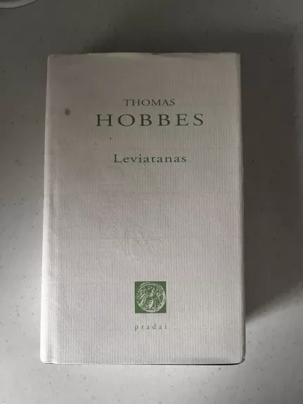 Leviatanas - Thomas Hobbes, knyga 1