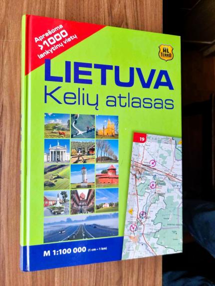 Lietuva. Kelių atlasas