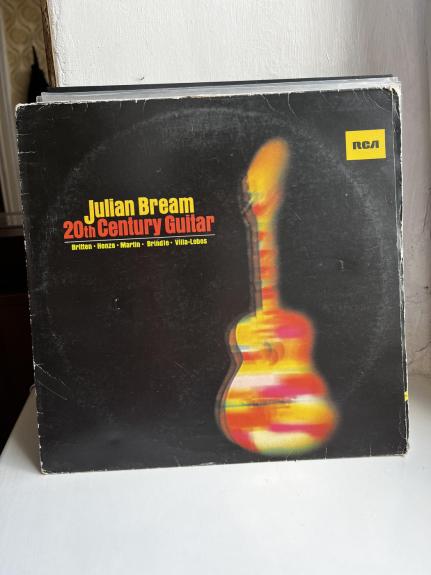 Julian Bream - 20th Century Guitar - Benjamin Britten, Reginald Smith Brindle, Hans Werner Henze, Heitor Villa Lobos, plokštelė 1