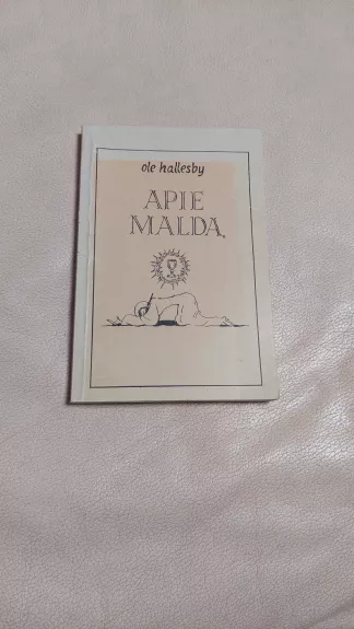 Apie maldą - Ole Hallesby, knyga