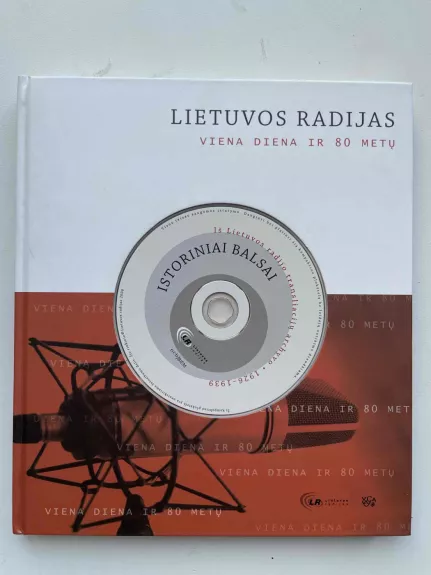 Lietuvos radijas viena diana ir 80 metų su CD - Gintaras Aleksonis , knyga