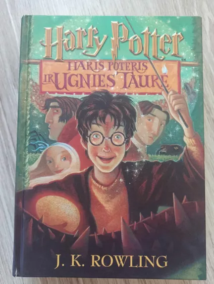 Haris Poteris ir ugnies taurė - Rowling J. K., knyga