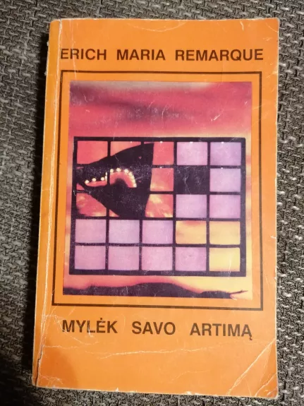 Mylėk savo artimą - Erich Maria Remarque, knyga