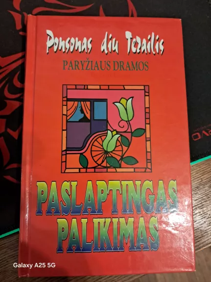 Paslaptingas palikimas - Ponsonas diu Terailis, knyga