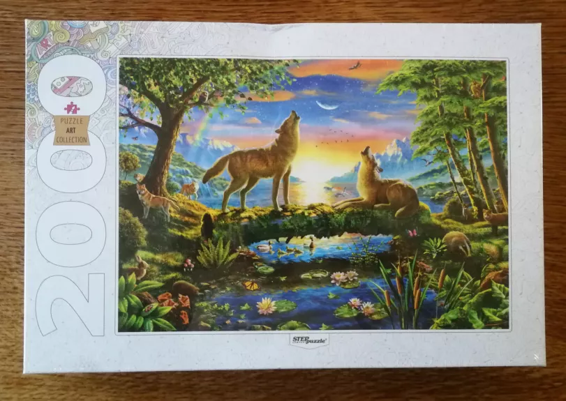 Dėlionė Puzzle 2000 "Vilkai" / 2000 Puzzle Wolves