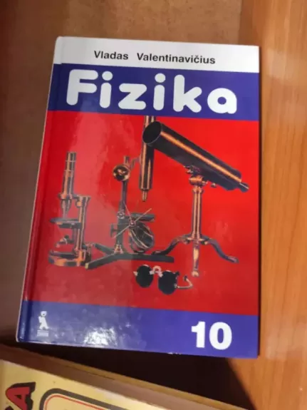 Fizika 10 kl. - Vladas Valentinavičius, knyga