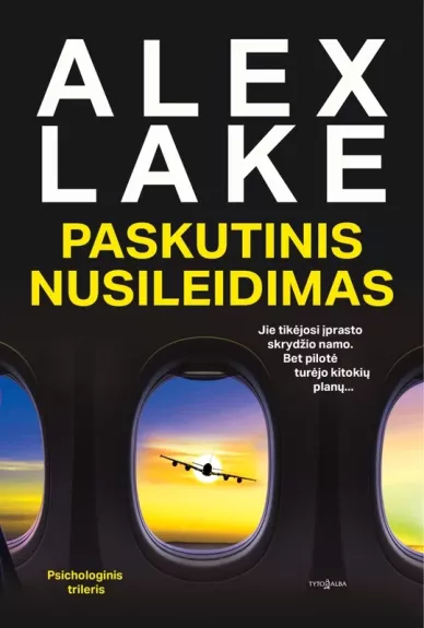 Paskutinis nusileidimas - Alex Lake, knyga