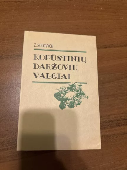 Kopūstinių daržovių valgiai