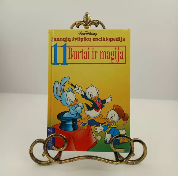 Jaunųjų švilpikų enciklopedija 11. Burtai ir magija - Walt Disney, knyga 1