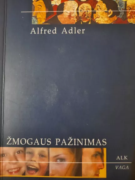 Žmogaus pažinimas - Alfred Adler, knyga