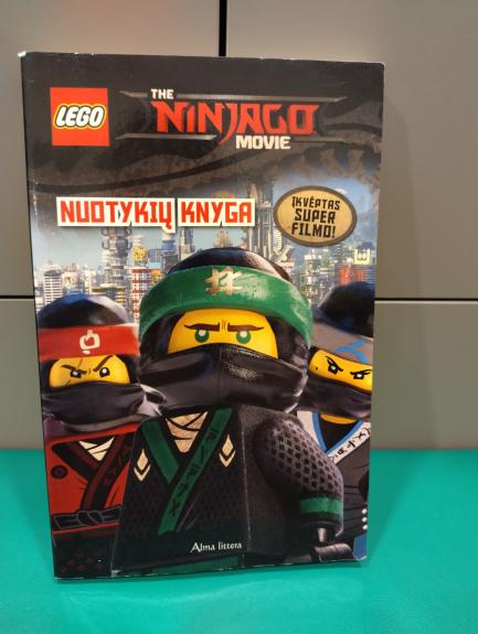 LEGOThe Ninjago movie nuotykių knyga