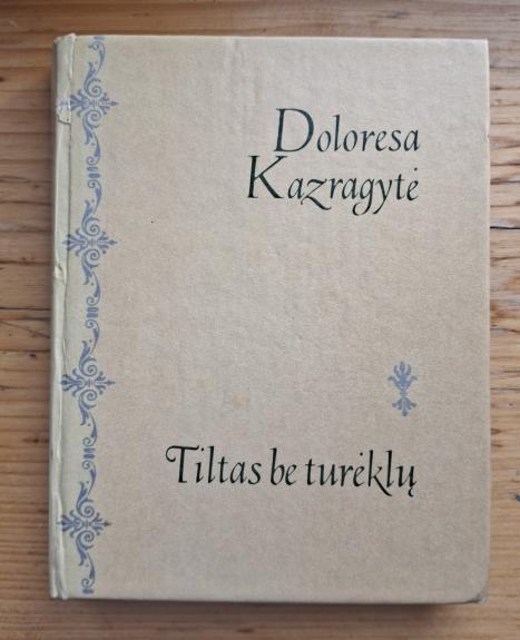 Tiltas be turėklų - Doloresa Kazragytė, knyga