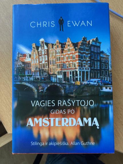 Vagies rašytojo gidas po Amsterdamą - Chris Ewan, knyga 1