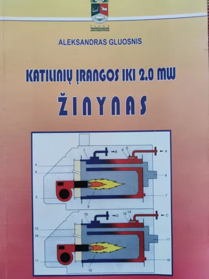 Katilinių įrangos iki 2.0 MW žinynas - Aleksandras Gluosnis, knyga 1