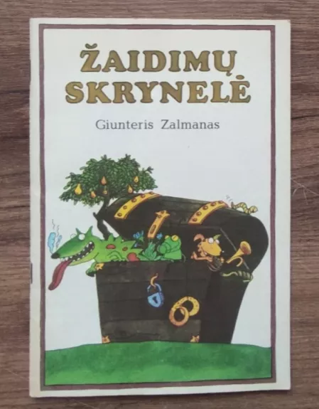 Žaidimų skrynelė - Giunteris Zalmanas, knyga 1