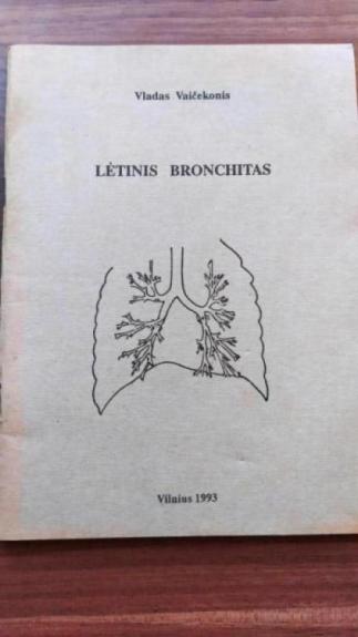 Lėtinis bronchitas