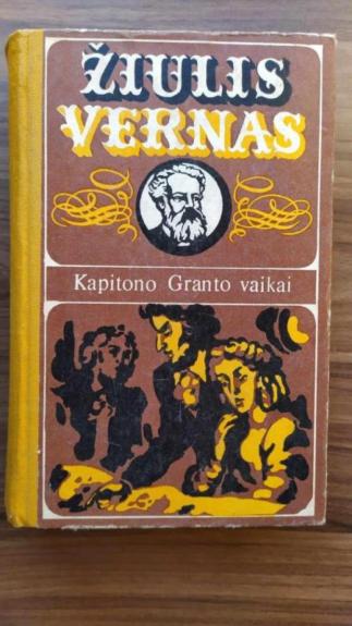 Kapitono Granto vaikai - Žiulis Vernas, knyga