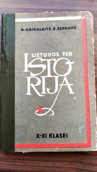 Lietuvos TSR istorija X-XI klasei