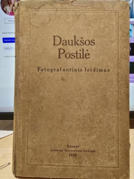 Daukšos Postilė