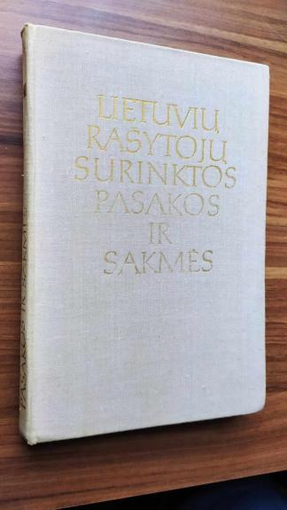 Lietuvių rašytojų surinktos pasakos ir sakmės - Bronislava Kerbelytė, knyga 1