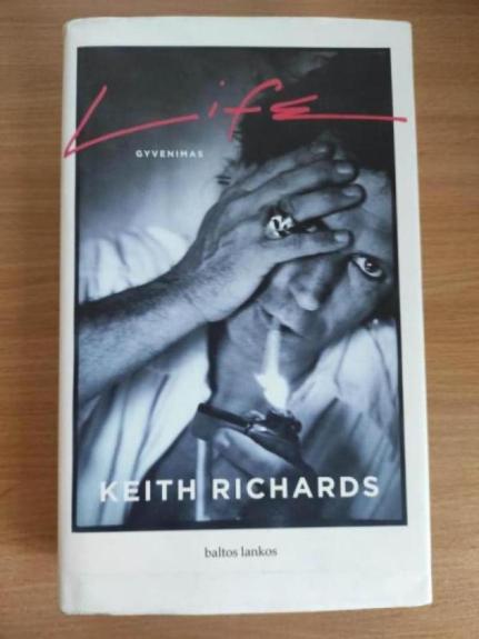 Life  Roling stones(lietuviu k.) - Keith Richards, knyga 1