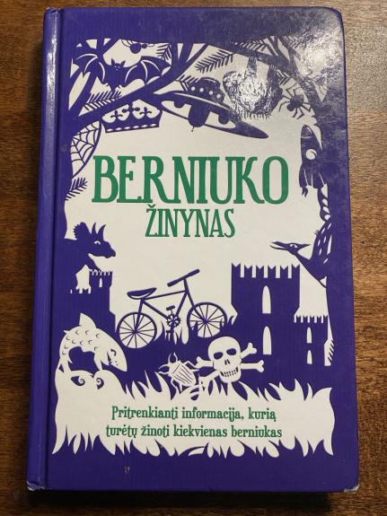 Berniuko žinynas - Martin Oliver, knyga