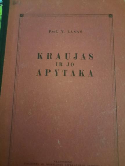 Kraujas ir jo apytaka - V. Lašas, knyga