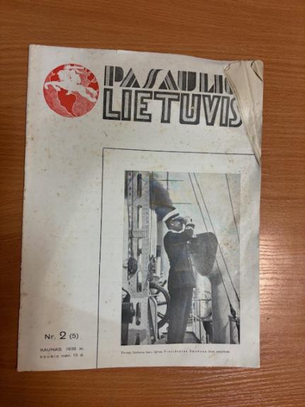 Pasaulio lietuvis 1938 Nr 2