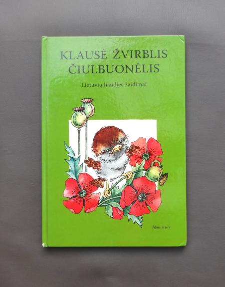 Klausė žvirblis čiulbuonėlis. Lietuvių liaudies žaidimai