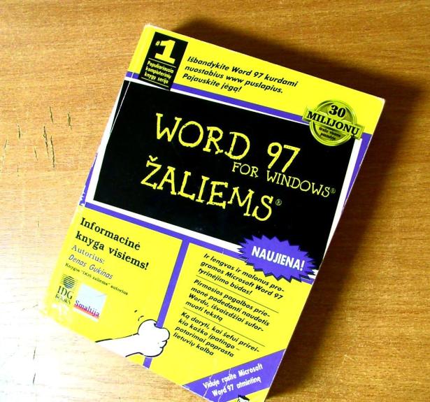 Word 97 žaliems