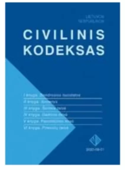 Lietuvos Respublikos civilinis kodeksas