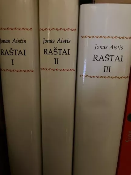 Raštai I. II. III tomas