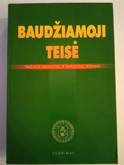 Baudžiamoji teisė