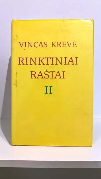 Vincas Krėvė rinktiniai Raštai 2 tomas