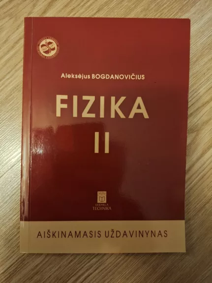 Fizika II. Aiškinamasis uždavinynas