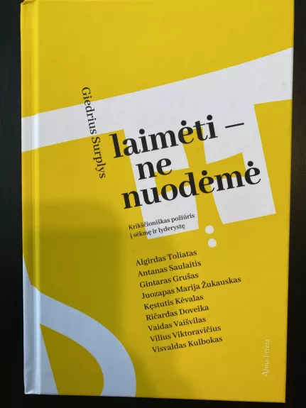 Laimeti-ne nuodeme