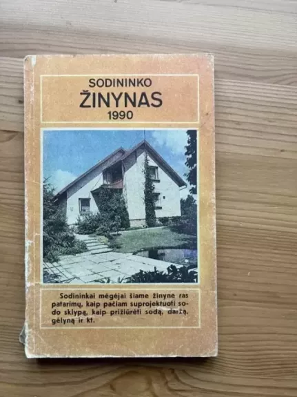 Sodininko žinynas 1990