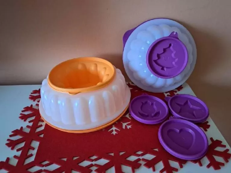 Tupperware želė žiedo formų rinkinys