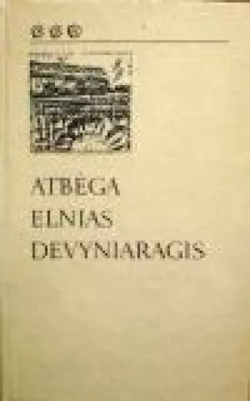 Atbėga elnias devyniaragis