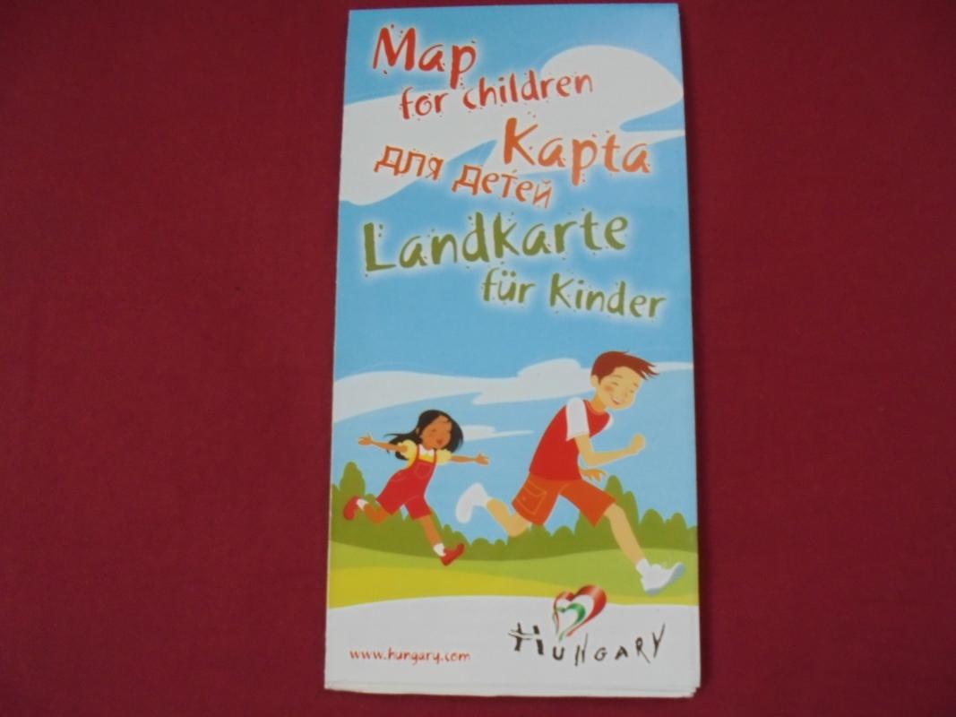 Map for children- Hungary - Autorių Kolektyvas, knyga 3