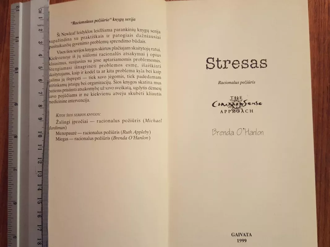 Stresas - Brenda O'Hanlon, knyga 4