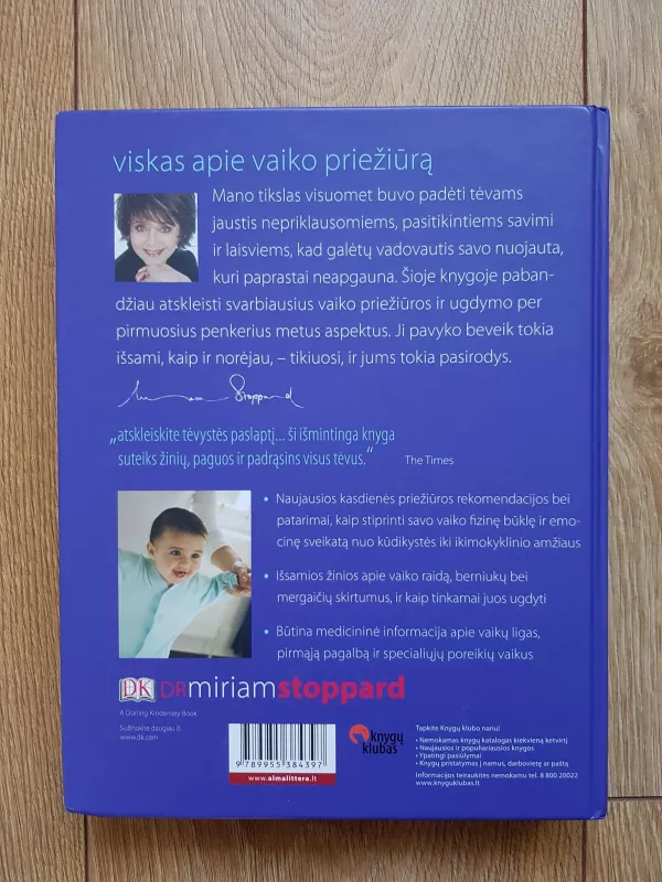 Viskas apie vaiko priežiūrą - Miriam Stoppard, knyga 3